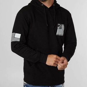 BUCKLE Black Hooded Sweatshirt